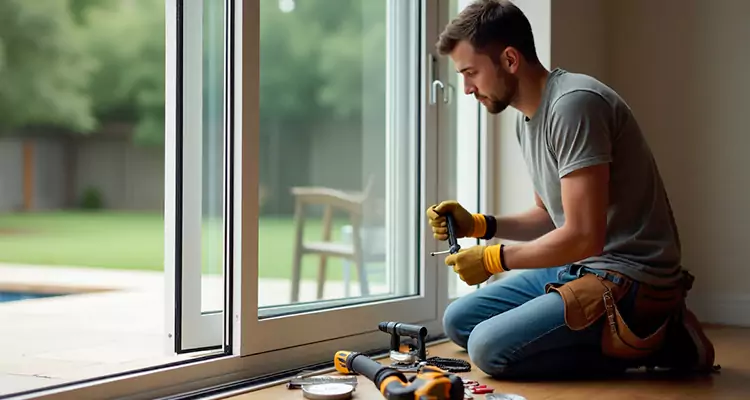Squeaky Sliding Patio Doors in Sunrise, FL