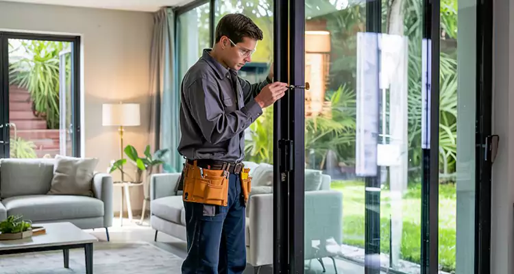 Sliding Door Jamb Lock Repair in Sunrise, FL