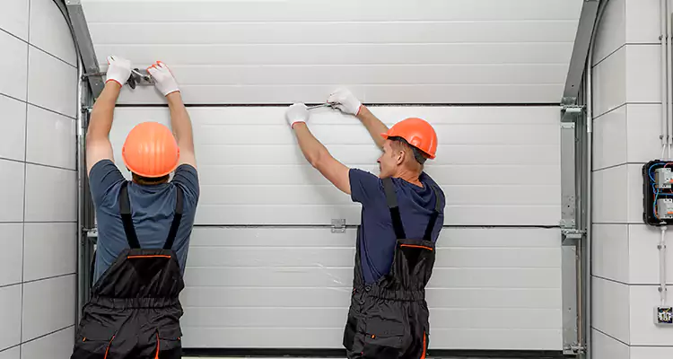 Garage Door Bottom Panel Repair in Sunrise, FL