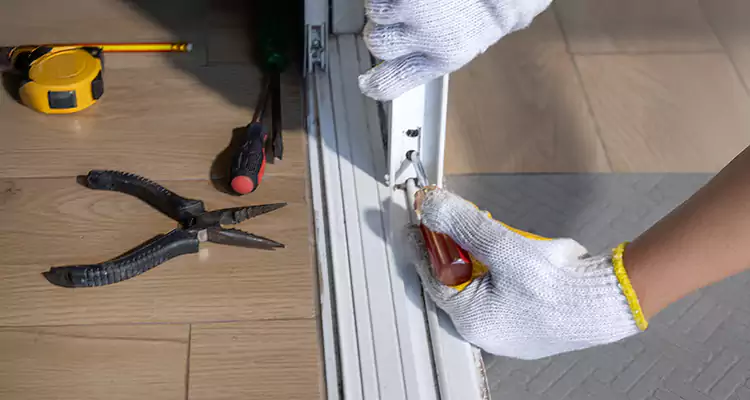 Closet Sliding Door Track Repair in Sunrise, FL