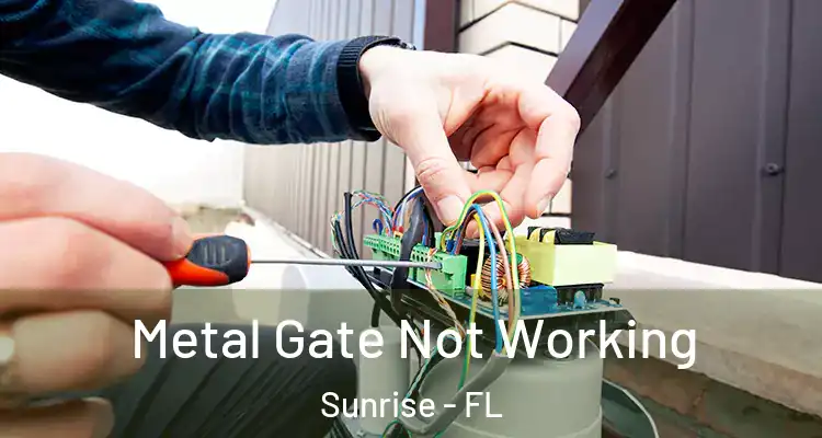  Metal Gate Not Working Sunrise - FL