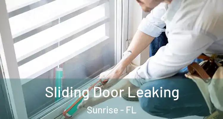  Sliding Door Leaking Sunrise - FL