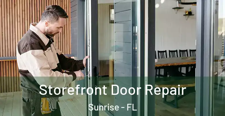  Storefront Door Repair Sunrise - FL